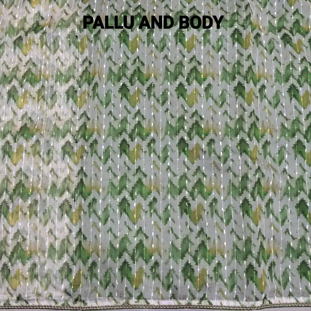 Multicolored fancy organza saree ws1095-Neidhal