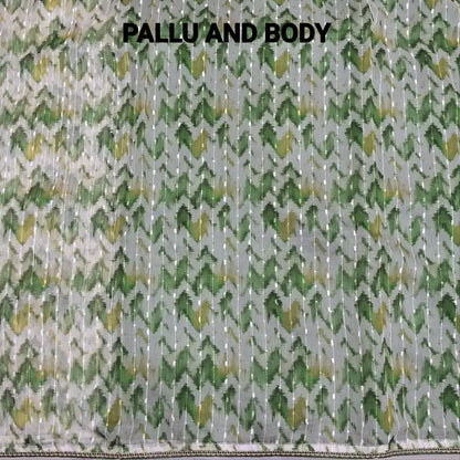 Multicolored fancy organza saree ws1095-Neidhal