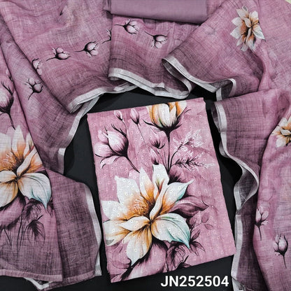 Onion pink digital printed schiffli embroidered cotton salwar material jn252504-Neidhal