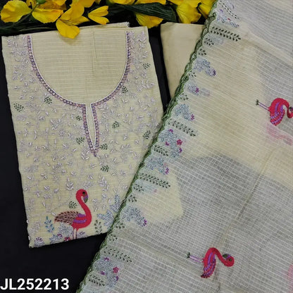 Pale green premium kota salwar material jl252213-Neidhal