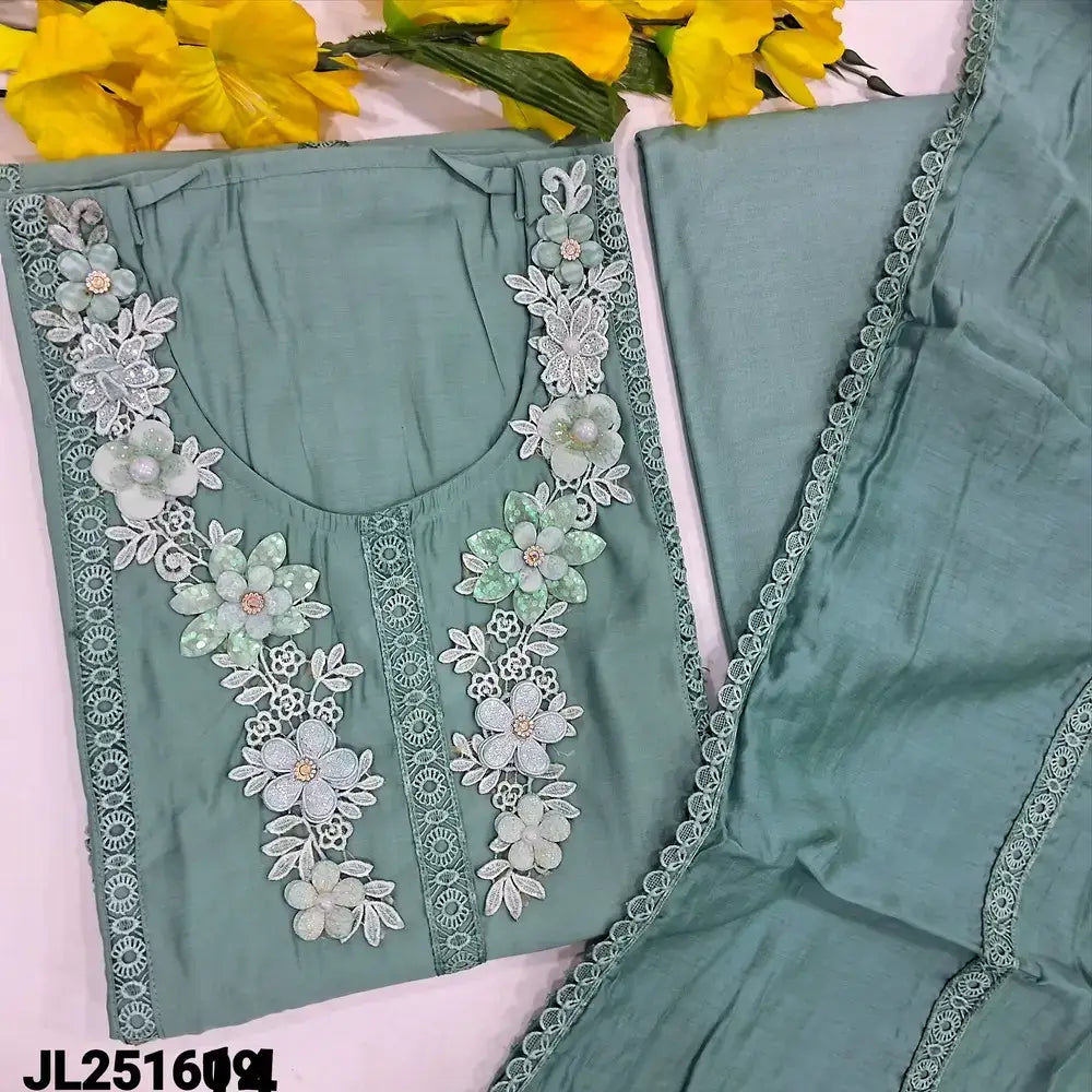 Pastel blue designer premium silk cotton salwar material jl251614-Neidhal