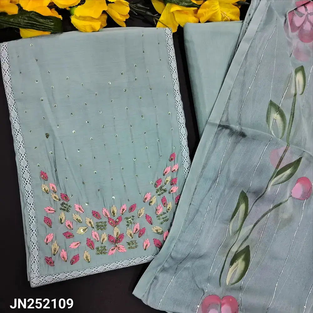 Pastel blue fancy soft silk cotton salwar material jn252109-Neidhal