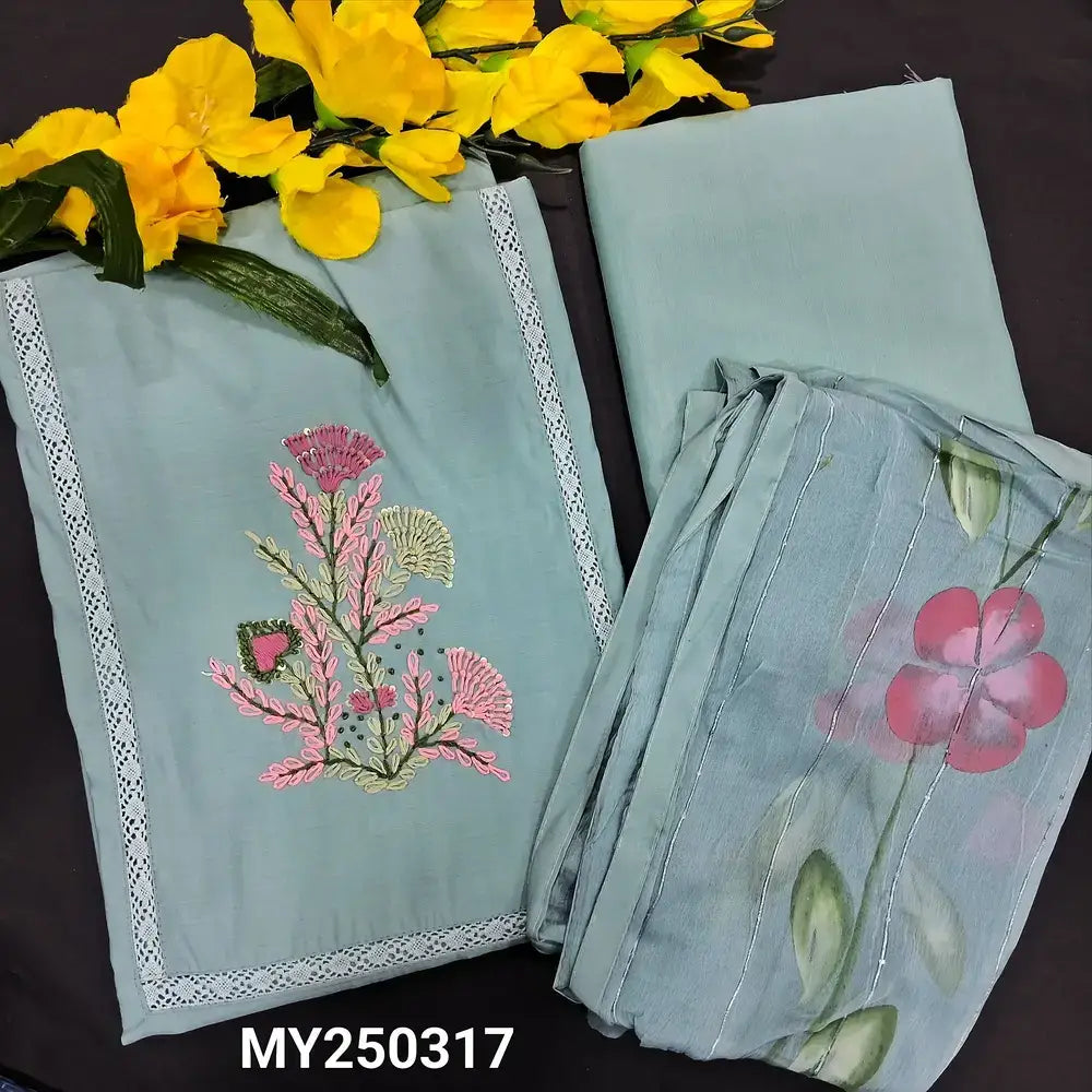 Pastel blue soft silk cotton salwar material my250317-Neidhal