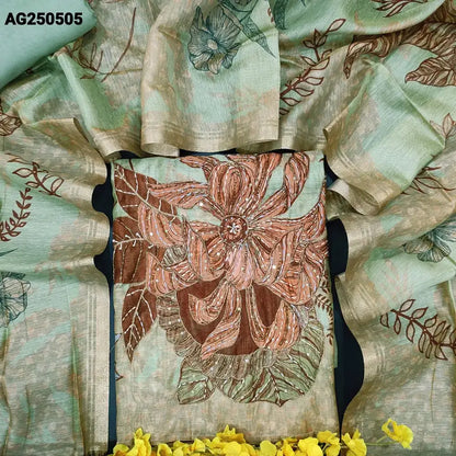 Pastel green designer digital printed silk cotton salwar material ag250505-Neidhal