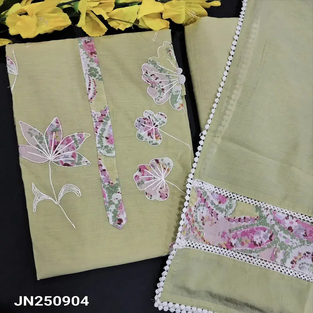 Pastel green designer soft silk cotton salwar material jn250904-Neidhal
