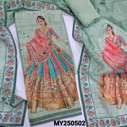 Pastel green digital printed silk cotton salwar material my250502-Neidhal