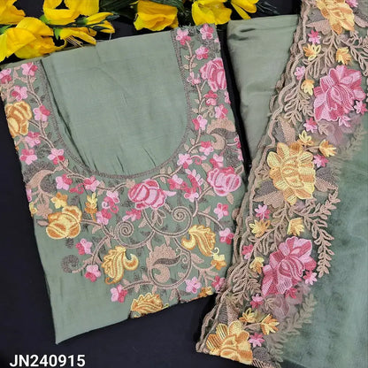 Pastel green fancy silk cotton salwar material jn250915-Neidhal