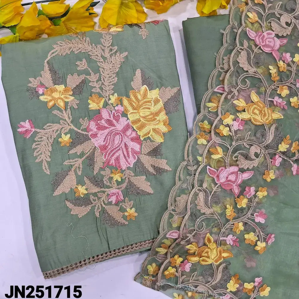 Pastel green fancy silk cotton salwar material jn251715-Neidhal