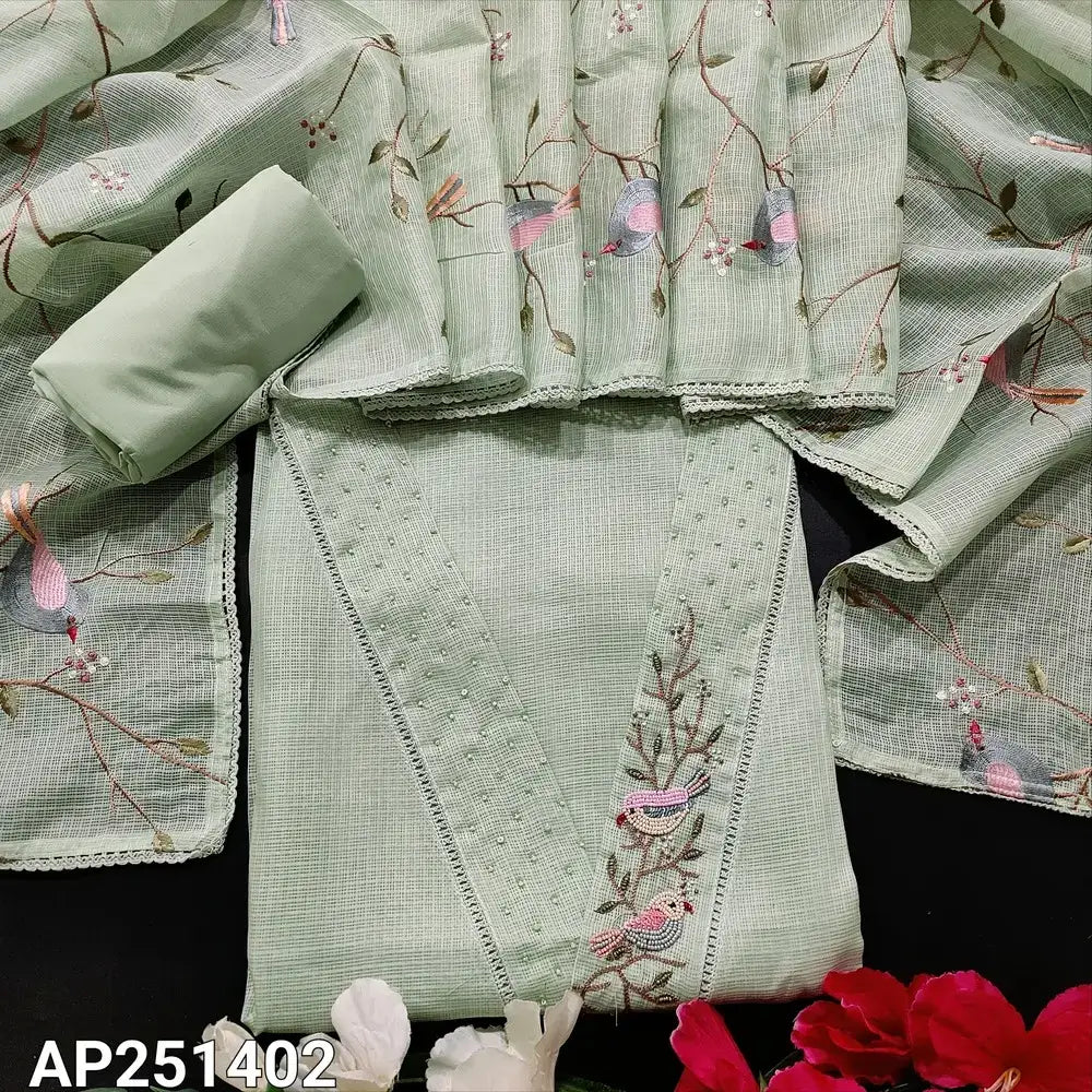 Pastel green kota salwar material ap251402-Neidhal