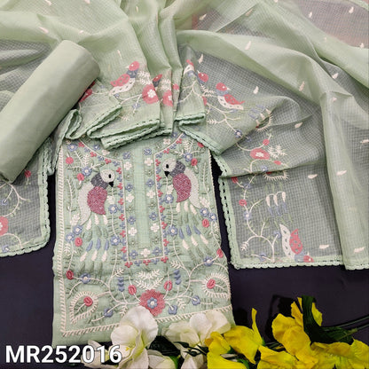 Pastel green kota salwar material mr252016-Neidhal