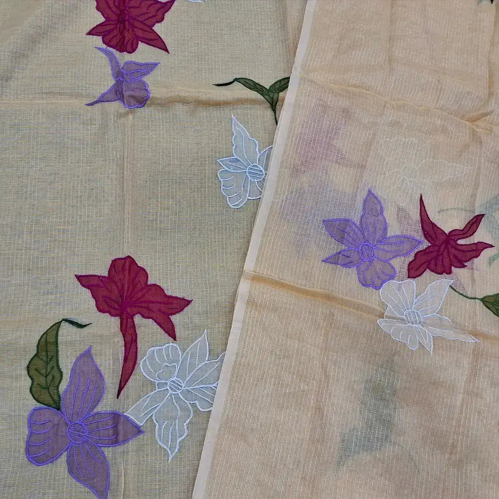 Pastel peach premium kota salwar material my252905-Neidhal