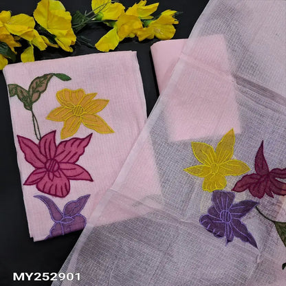 Pastel pink designer premium kota salwar material my252901-Neidhal