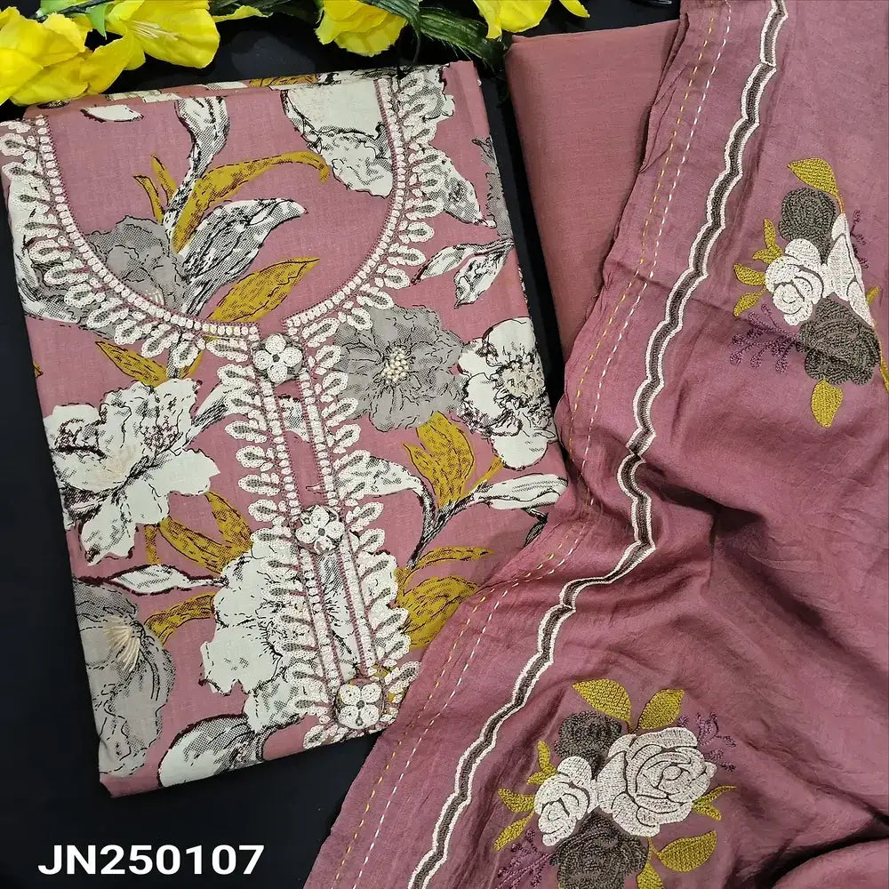 Pastel pink designer printed premium soft cotton salwar material jn250107-Neidhal