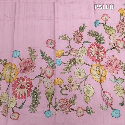 Pastel pink designer self embroidered semi gicha saree ns211-Neidhal