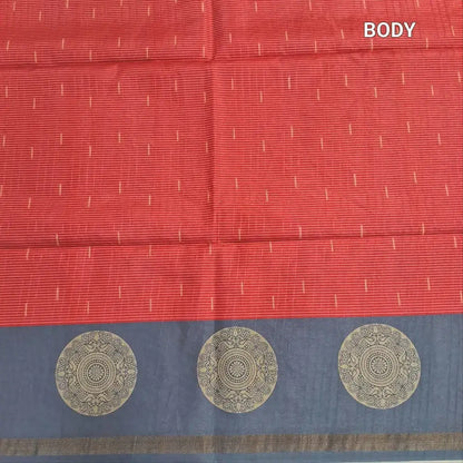 Pastel Pink Designer Self Embroidered Semi Gicha Saree NS211 - Neidhal
