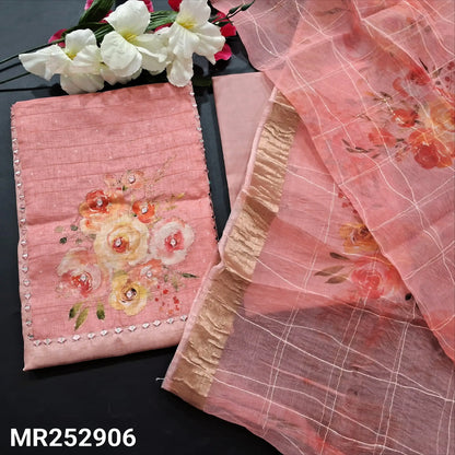 Pastel pink digital printed fancy silk cotton salwar material mr252906-Neidhal