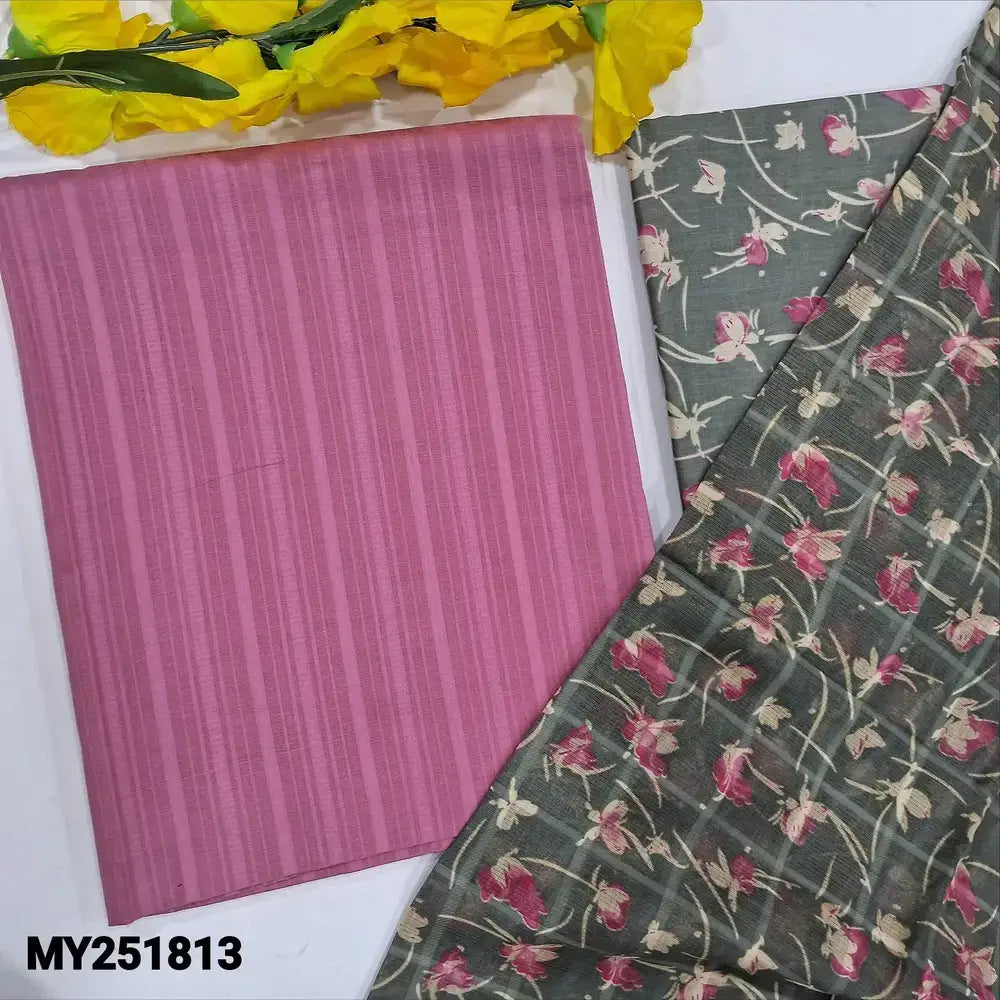 Pastel pink jakard cotton salwar material my251813-Neidhal