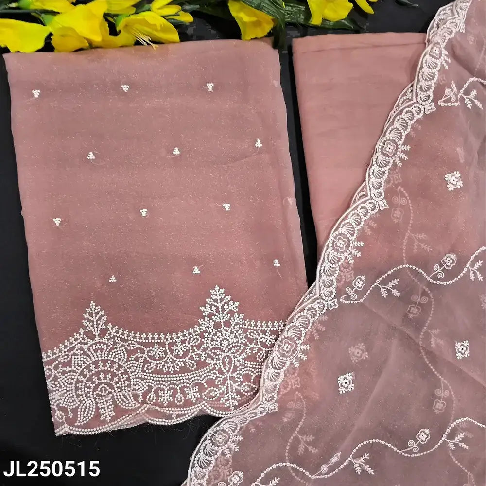 Pastel pink jimmy choo salwar material jl250515-Neidhal