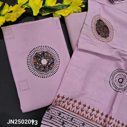 Pastel pink premium cotton salwar material jn250213-Neidhal