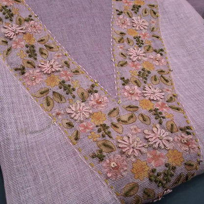 Pastel pink pure linen salwar material jn250703-Neidhal