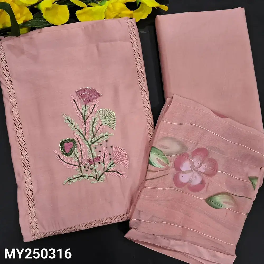 Pastel pink soft silk cotton salwar material my250316-Neidhal