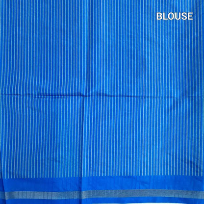 Peachish pink printed chappa silk saree ns231-Neidhal