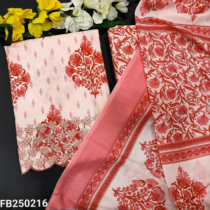 Peachish pink printed soft cotton salwar material ap2500216-Neidhal