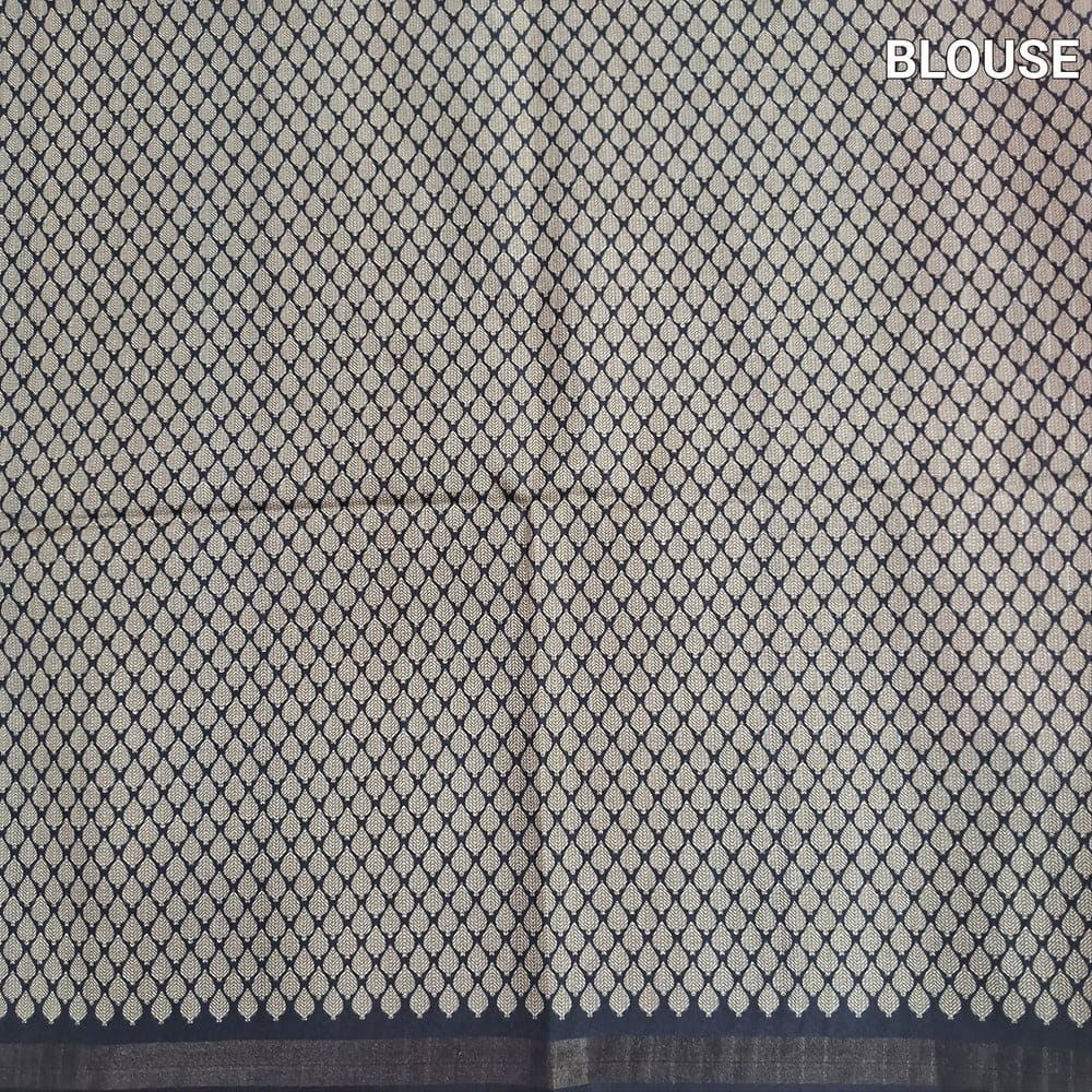 Pink checkered printed chappa silk saree ns227-Neidhal