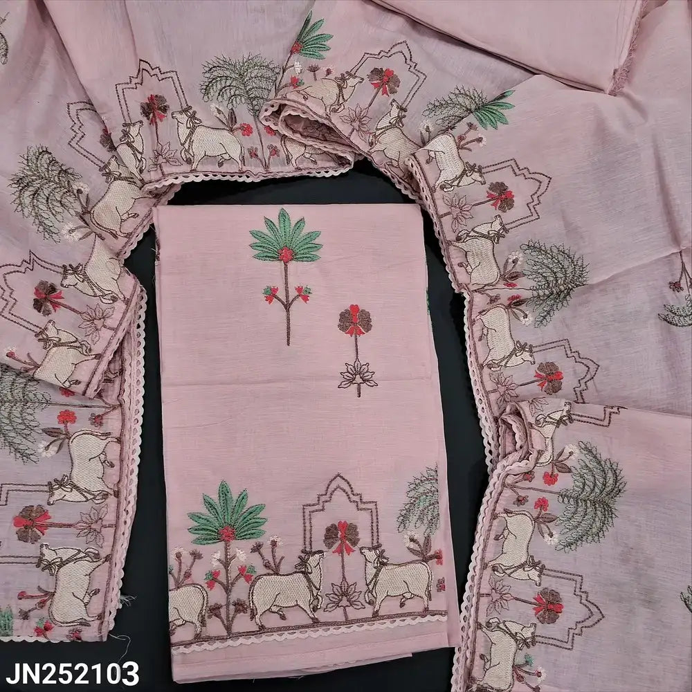 Pink designer mul chanderi silk cotton salwar material jn252103-Neidhal