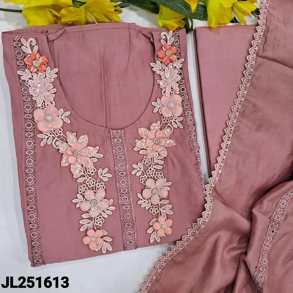 Pink designer premium silk cotton salwar material jl251613-Neidhal