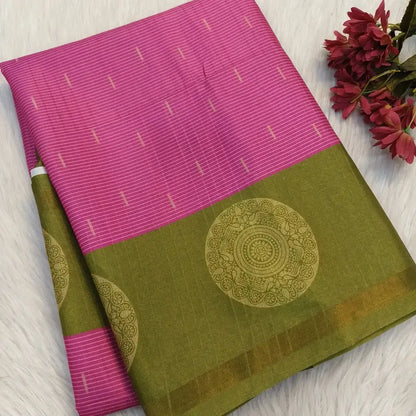 Pink fancy chappa silk saree ns192-Neidhal