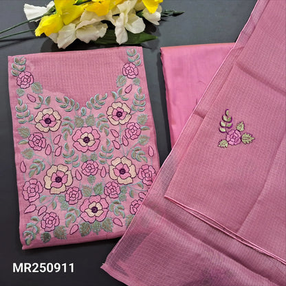 Pink fancy kota silk cotton salwar material mr250911-Neidhal