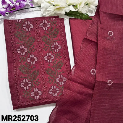 Pink fancy kota silk cotton salwar material mr252703-Neidhal