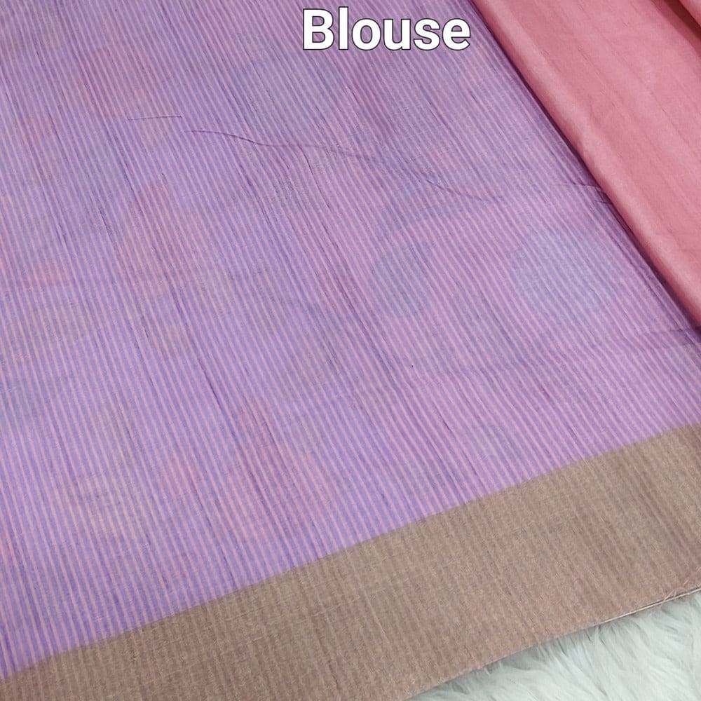 Pink kalamkari fancy soft silk saree ns108-Neidhal