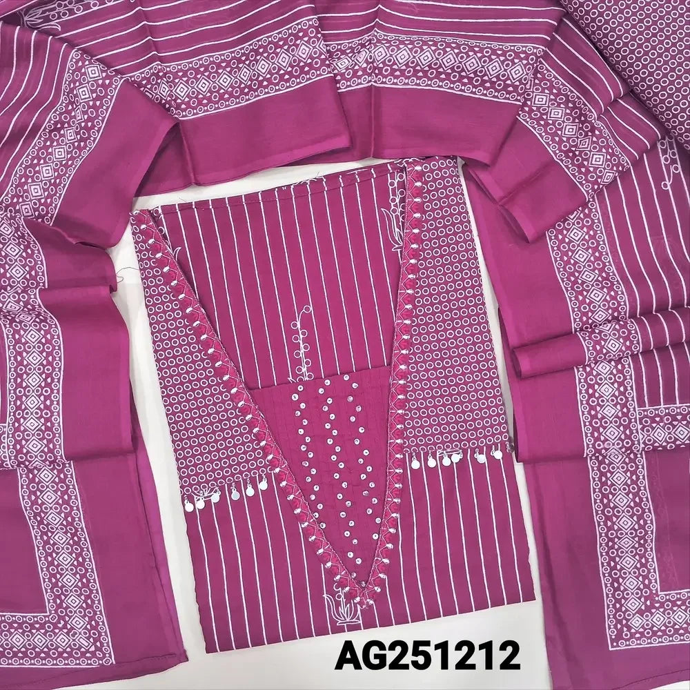 Pink premium cotton salwar material ag251212-Neidhal