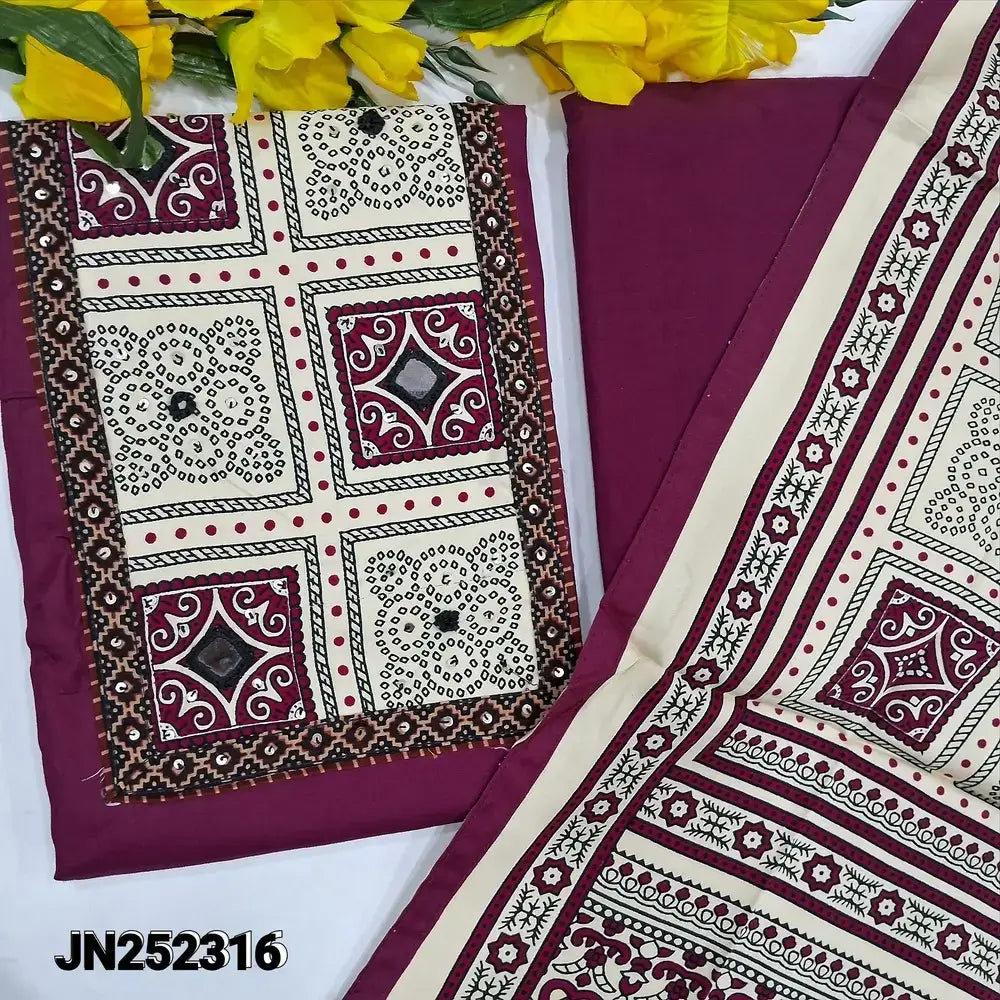 Pink premium satin cotton salwar material jn252316-Neidhal