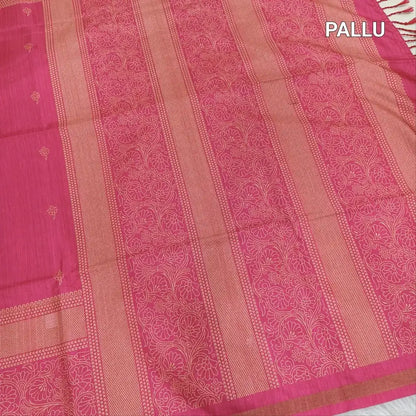 Pink printed fancy chappa silk saree ns173-Neidhal