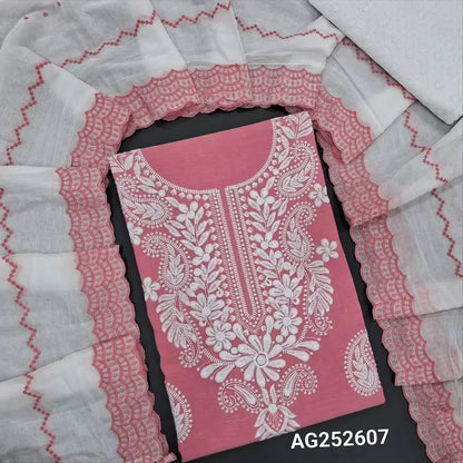 Pink pure cotton salwar material ag252607 Neidhal