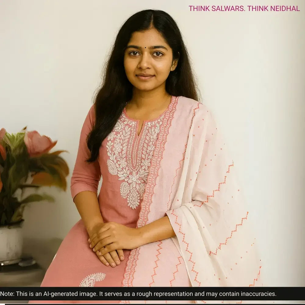 Pink pure cotton salwar material ag252607 Neidhal