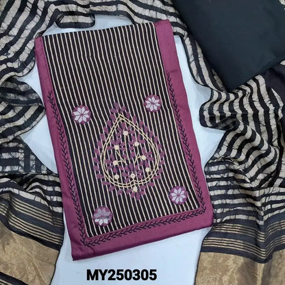 Pink satin cotton salwar material my250305-Neidhal