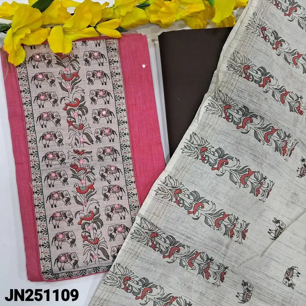 pink south handloom cotton salwar material jn251109-Neidhal
