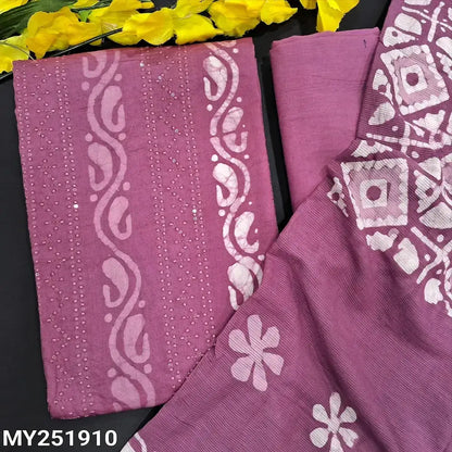 Pink wax batik satin cotton salwar material my251910-Neidhal