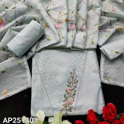 Powder blue kota salwar material ap251403-Neidhal