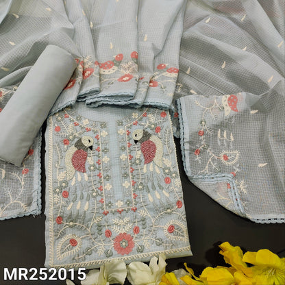 Powder blue kota salwar material mr252015-Neidhal