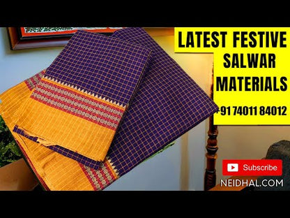 Black liquid fabric unstitched salwar material, real mirror, lace floral design on front (Lining Needed) matching bottom, soft silk cotton dupatta with crochet work and tapings. OC250607