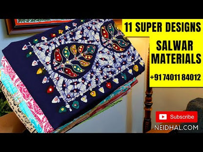 Peachish pink digital printed semi linen unstitched salwar material, hand embroidered on front(lining needed)matching santoon bottom, digital printed semi linen dupatta with lace tapings. CODE JN252004