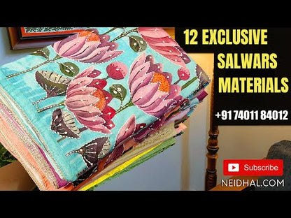 Dark beetroot purple jamdani woven premium silk cotton unstitched salwar material(thin fabric, lining needed)matching santoon bottom, jamdani woven premium soft silk cotton dupatta with tassels. CODE DC242401