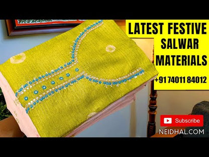 Premium Black premium silk cotton unstitched salwar material (lining needed) patola printed allover, maroon spun cotton bottom, patola printed premium silk cotton dupatta. DC252614