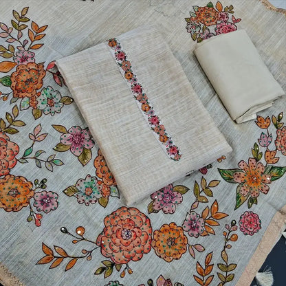 Purple fancy kota silk cotton salwar material jn251102-Neidhal