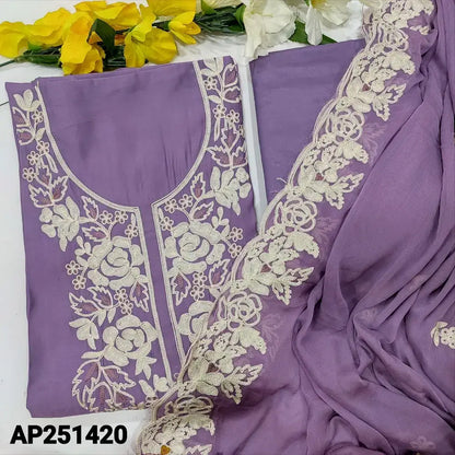 Purple fancy silk cotton salwar material ap251420-Neidhal